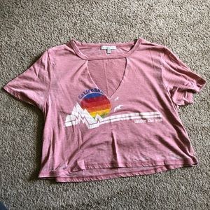 Cropped California Tee